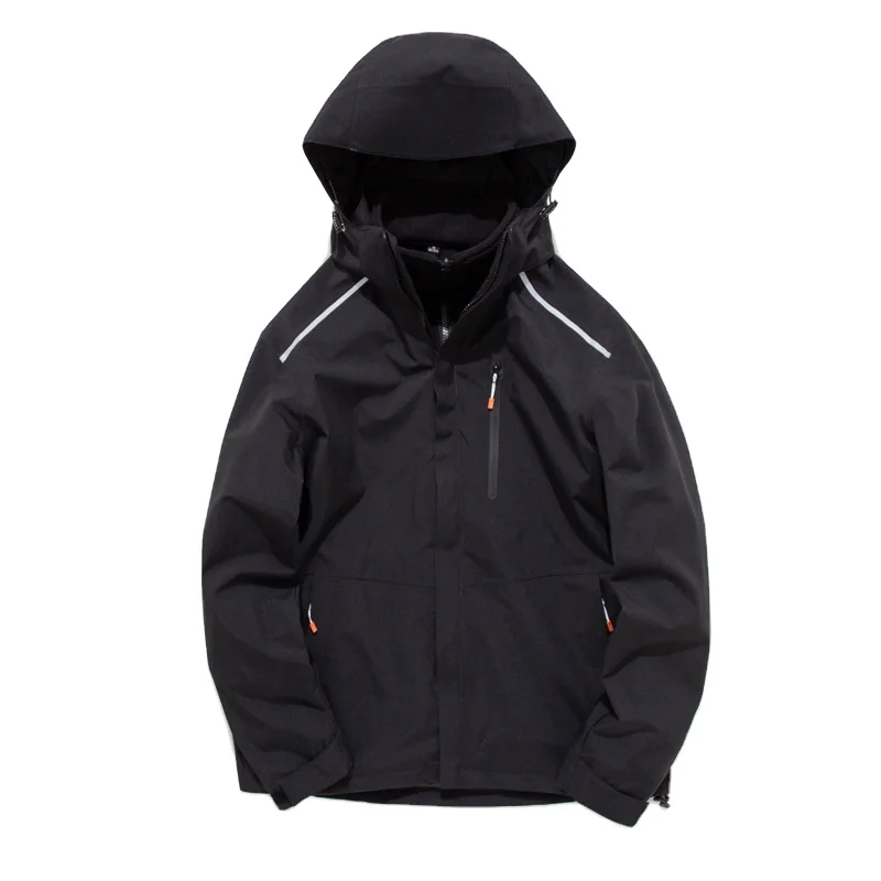 Winter-Windproof Outdoor Fleece Jacket For Women  Men And Inner Fleece Can Be Removed