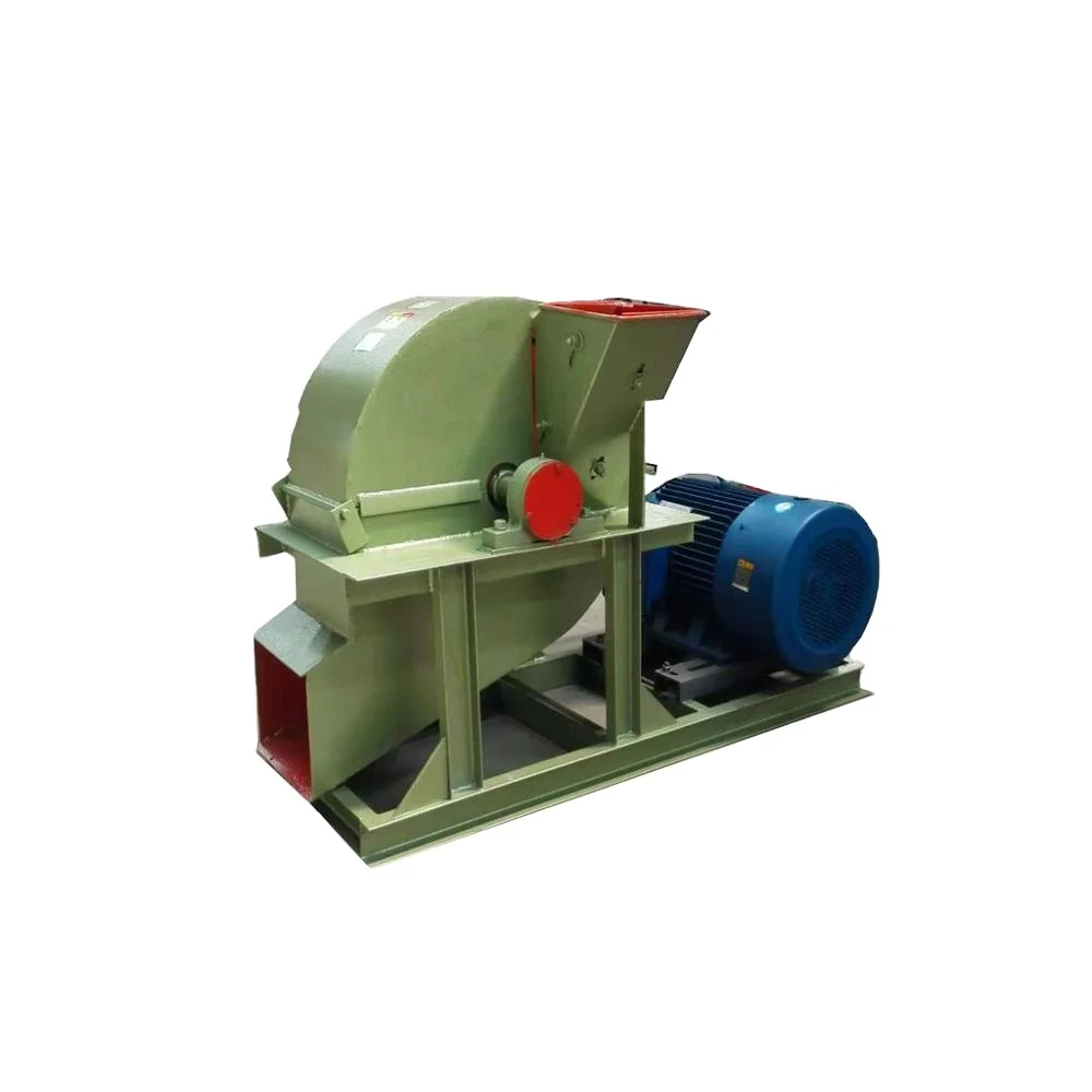Automatic wood hammer mill machine small crusher for wood sawdust HJ-MX500