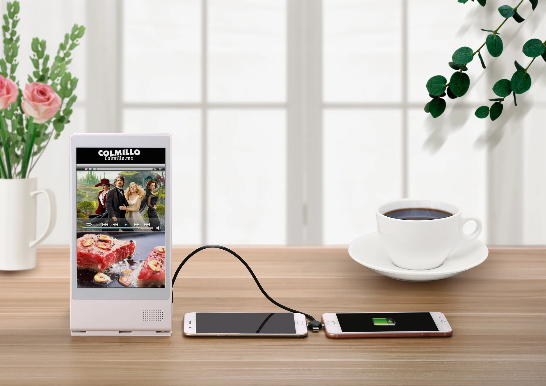 New Android 11 Order Call System Innovative Design RK 3566 Wifi Touch Screen Digital Menu Media Display Digital Signage