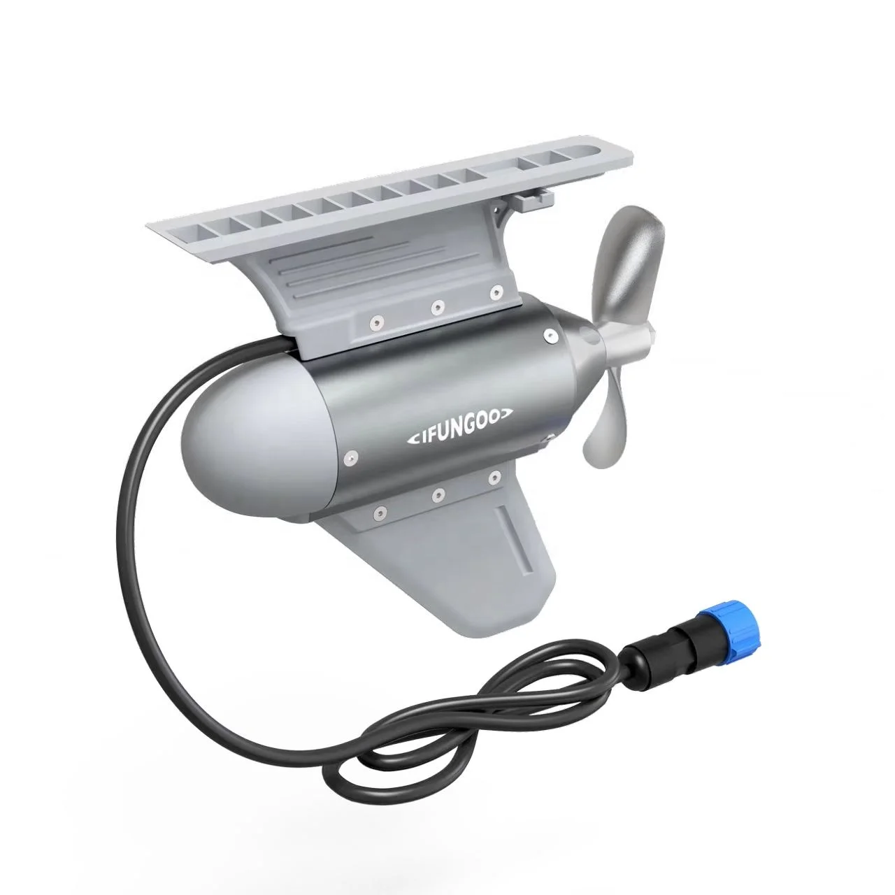 450W Brushless Electric Motor Pedal System Remote Control High Thrust Kayak Boat Propeller with Fixing Parts