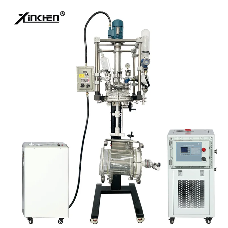 Double Walled 20L Reactor Filter With Borosilicate Glass