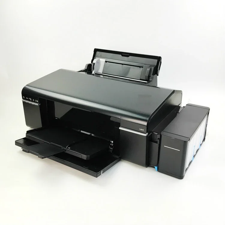 Hot sale six color XP600 head WIFI A4  automatic Desktop PVC ID card UV sublimation transfer inkjet printer for EP L805/L8058