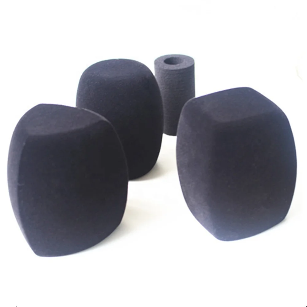 Микрофон на заказ для лобового стекла ТВ трансляции микрофоны Губка крышка пены ветрозащитные экраны