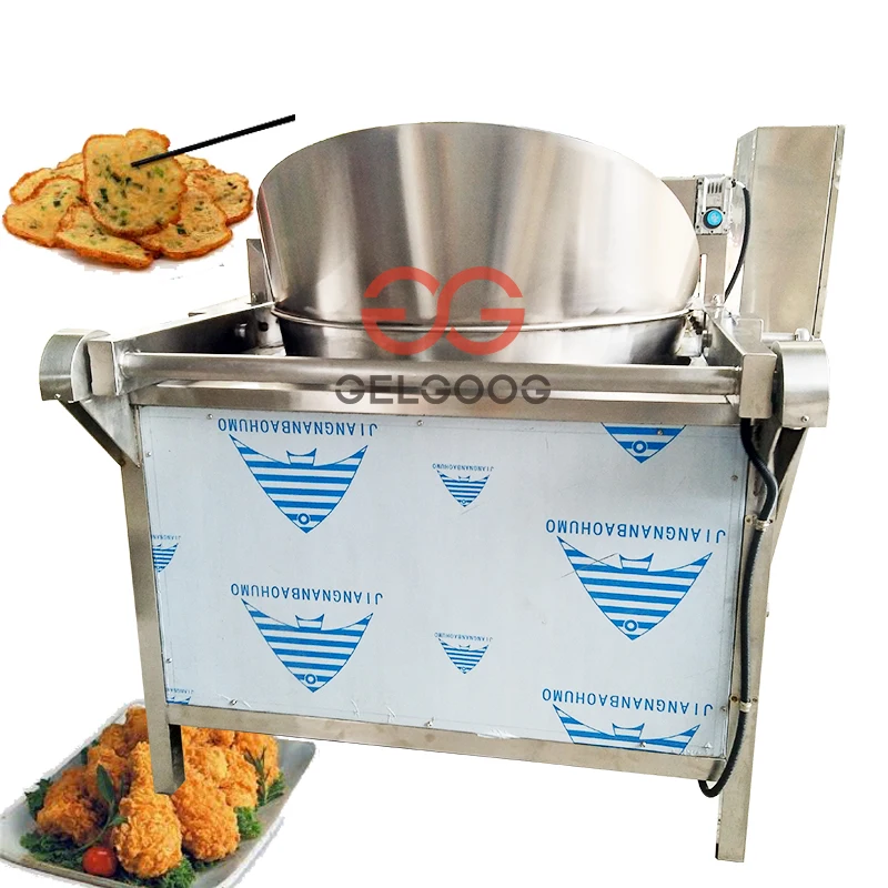 Commercial Price Oil Gas Deep French Fries Frying Banana Potato Chips Fryer Machine