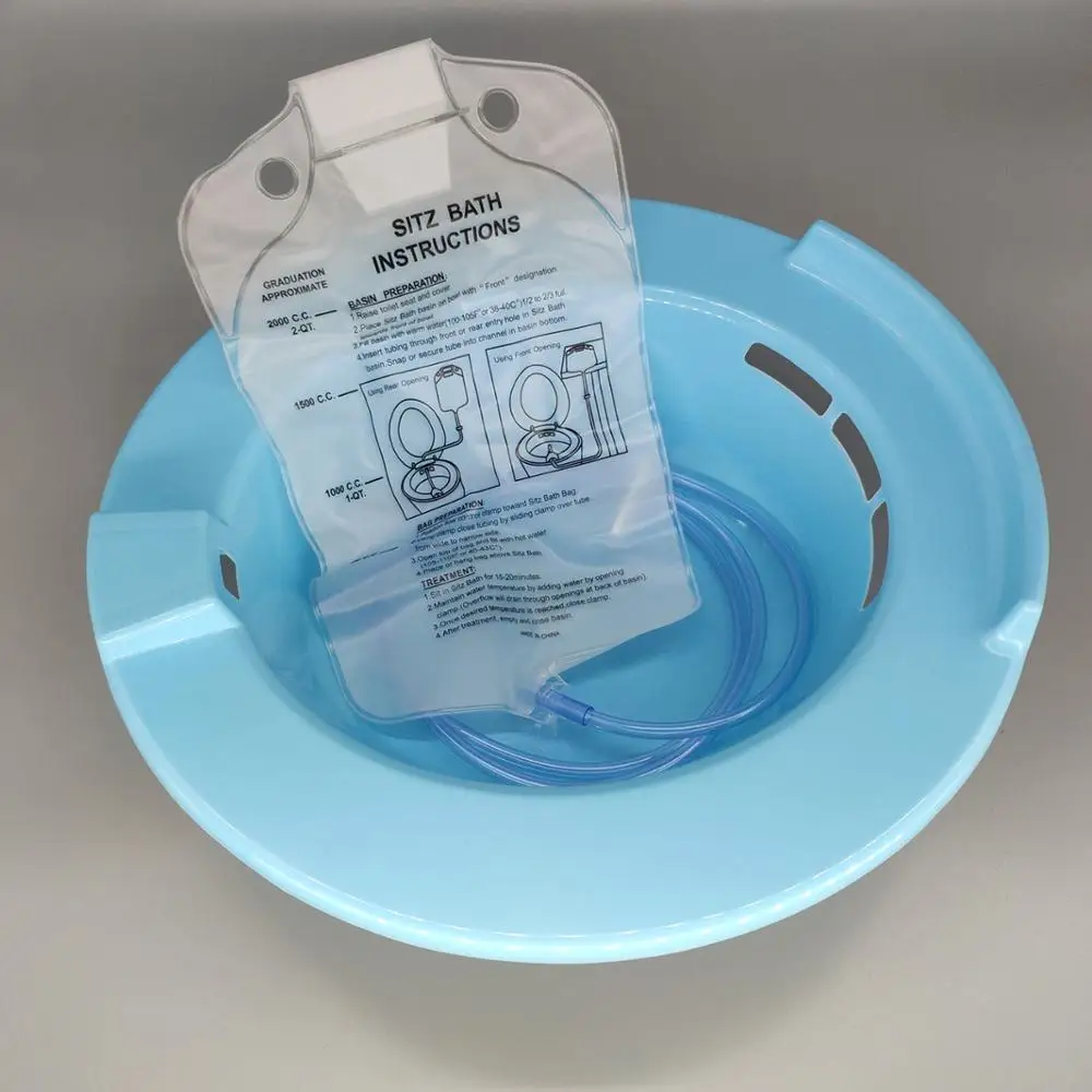 Medical hospital PP Adult Sitz Bath with grad bag