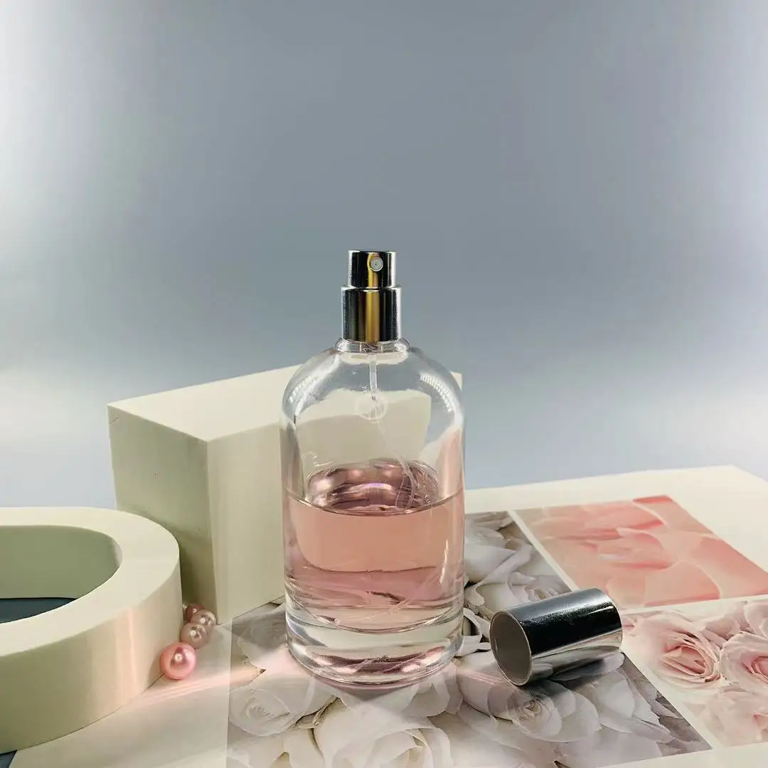 High Quality Spray 30ml 50ml 100ml Glass Round Perfume Bottles Empty Glass Bottles Perfume