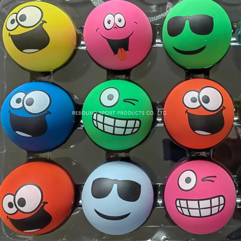 Competitive Price50%-70% Rebound Stress Ball 60mm Baby Toys High Bounce Balls