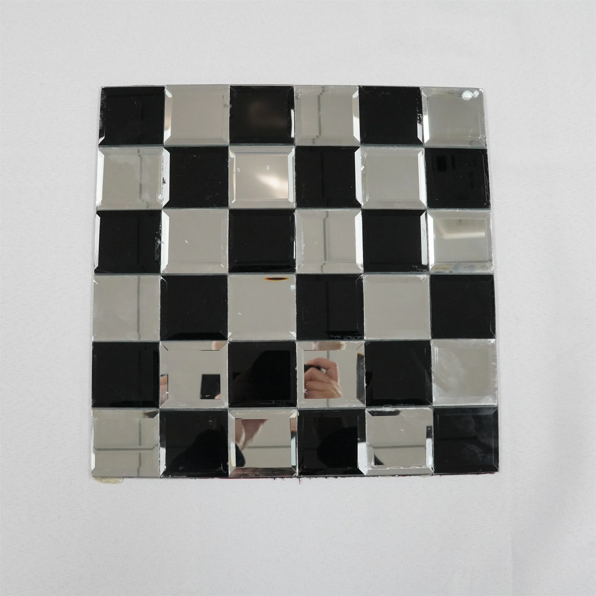 Blue Background Crystal Glass Mosaic Tile for Swimming Pools Bathroom Walls & Outdoor Fish Ponds Decor Floor Usage