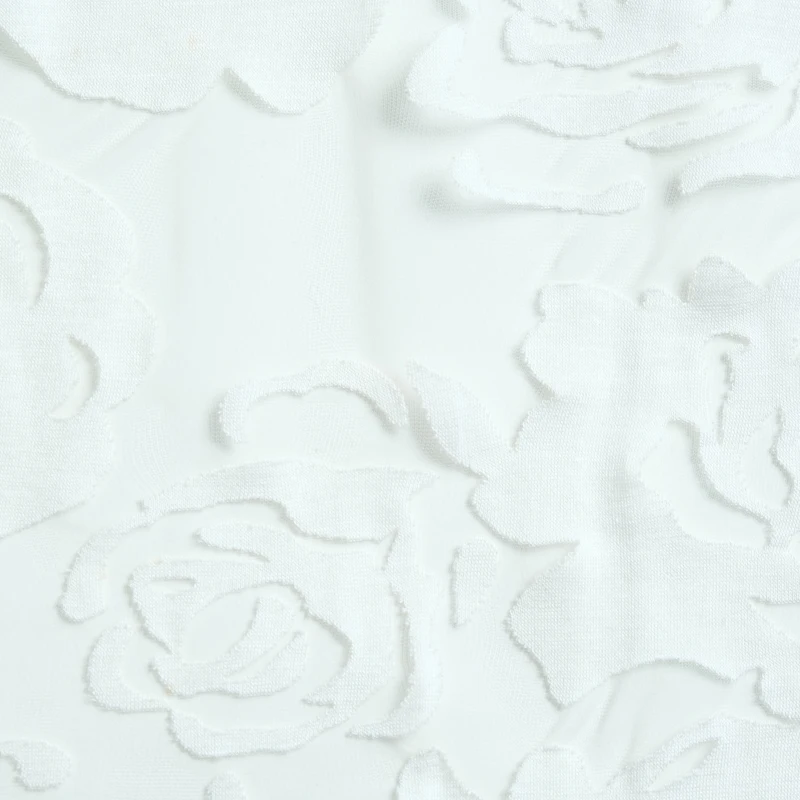 Fashion R/T BurnOut  Knitting For High Quality Bridal Fabric