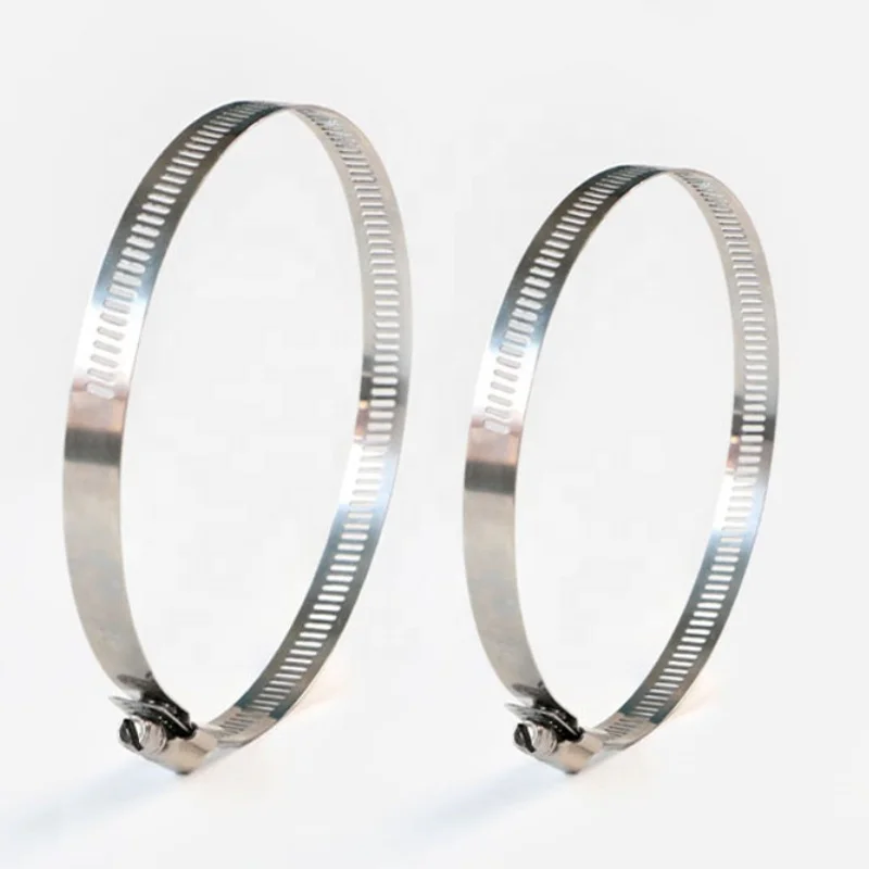 Wholesales Customized Hardware Pipe Clamps Stainless Steel Wholesizes American Throat Hoop