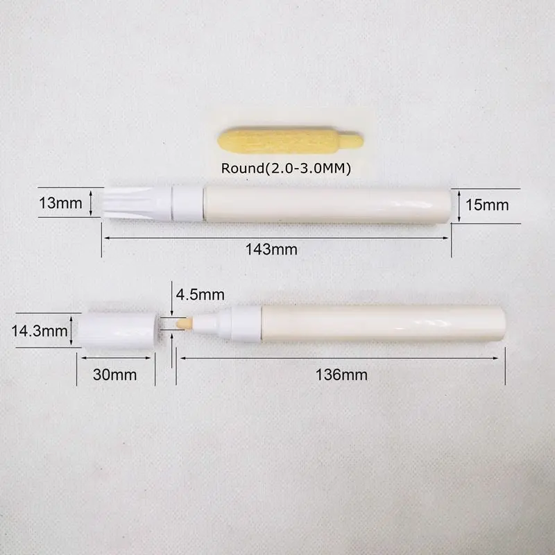 Custom Private Logo Valve control 15mm aluminum tube empty paint marker  barrel