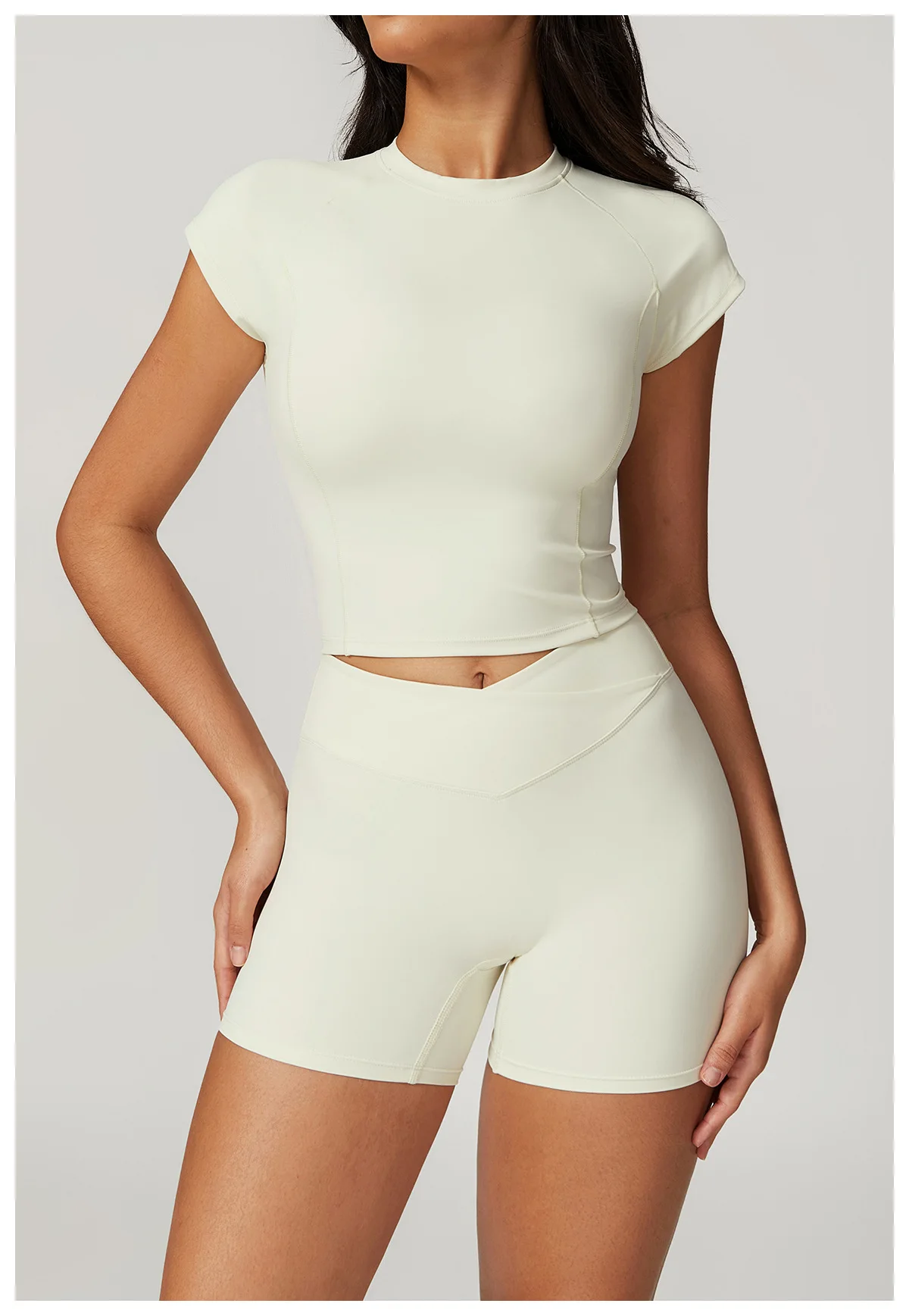 Hot selling 2024 new Sportswear 2 piece set two plus size women non-slip slimming sports fitness clothing