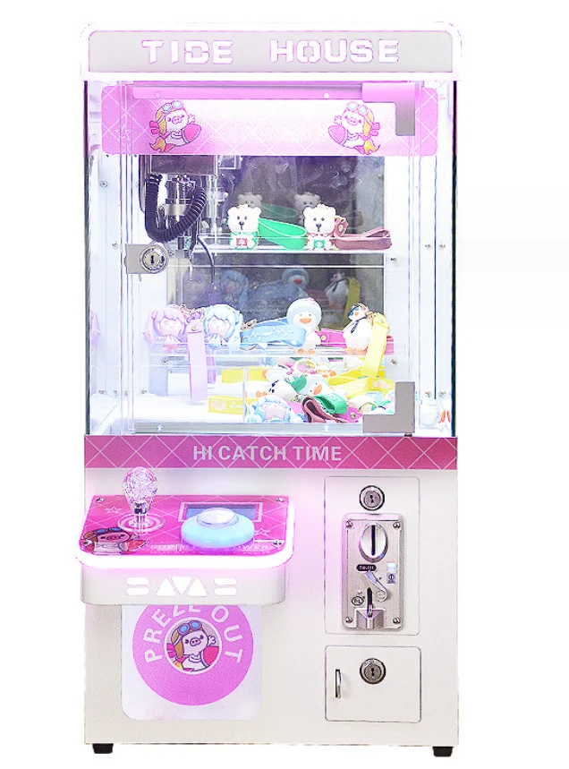 coin operated mini claw crane Small tongs keychain clasps suitable for everyone in the house