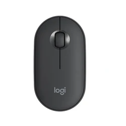 Logitech Pebble M350 Wireless Silent Mouse 1000DPI 3 Buttons Ergonomic Portable Mini Mouse Black/White/Pink