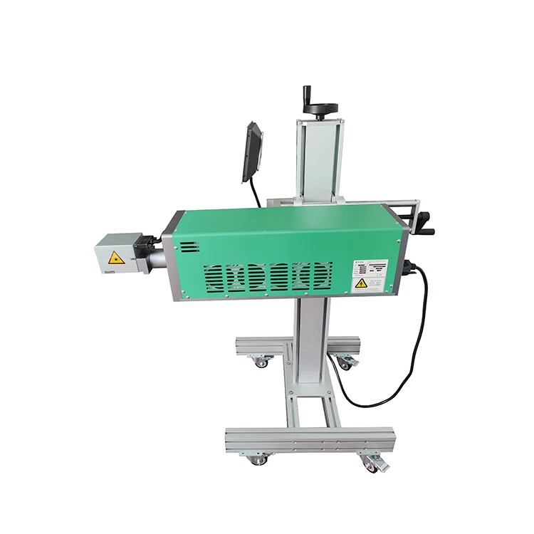 cable wire 20w 30w 50w large format co2 laser marking machine