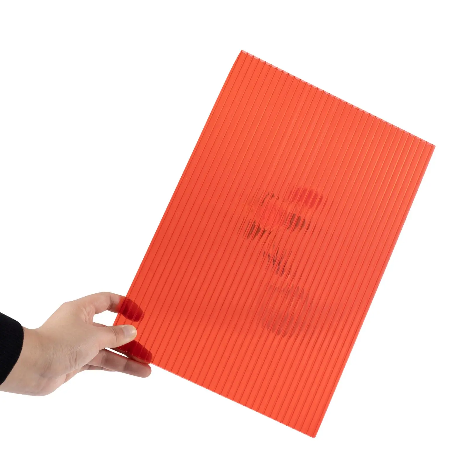 Hot sale UV Coating high impact resistance twin wall polycabronate hollow sheet made in China