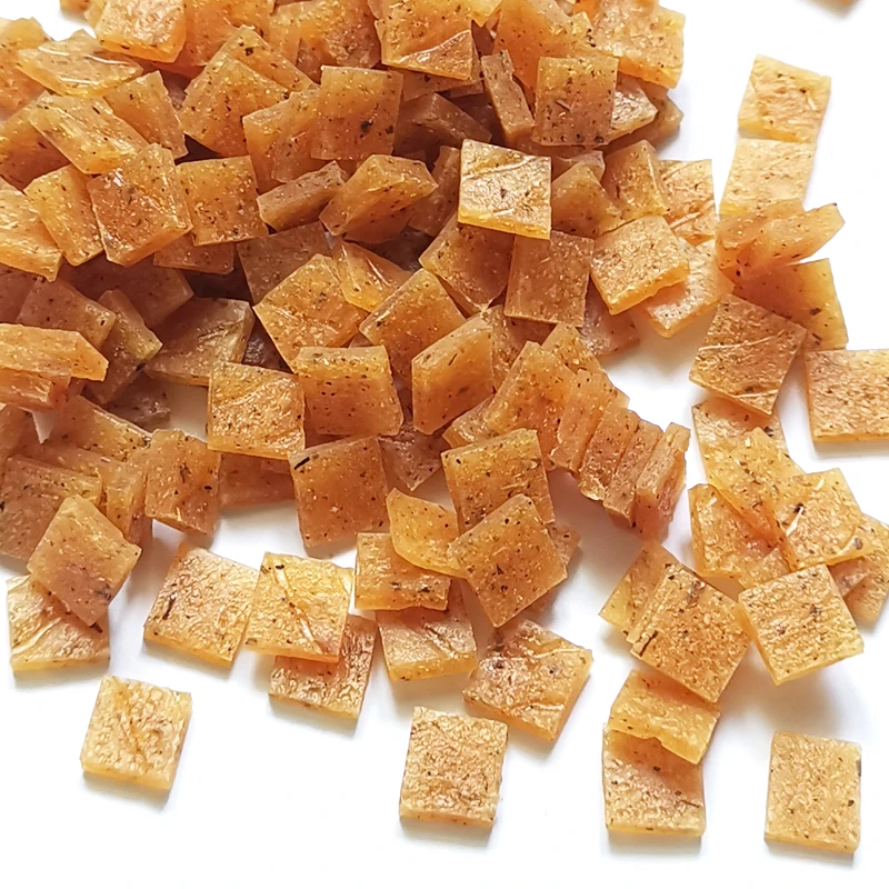 OEM ODM Manufacturers Wholesale High Protein Low Fat Pet Food Chicken Catnip Cubes Dog and Cat Snacks Promotes Digestion