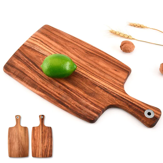 Wholesale Eco-friendly Beech Wood Kitchen Utensil Cheese Fruit Wooden Cutting Board