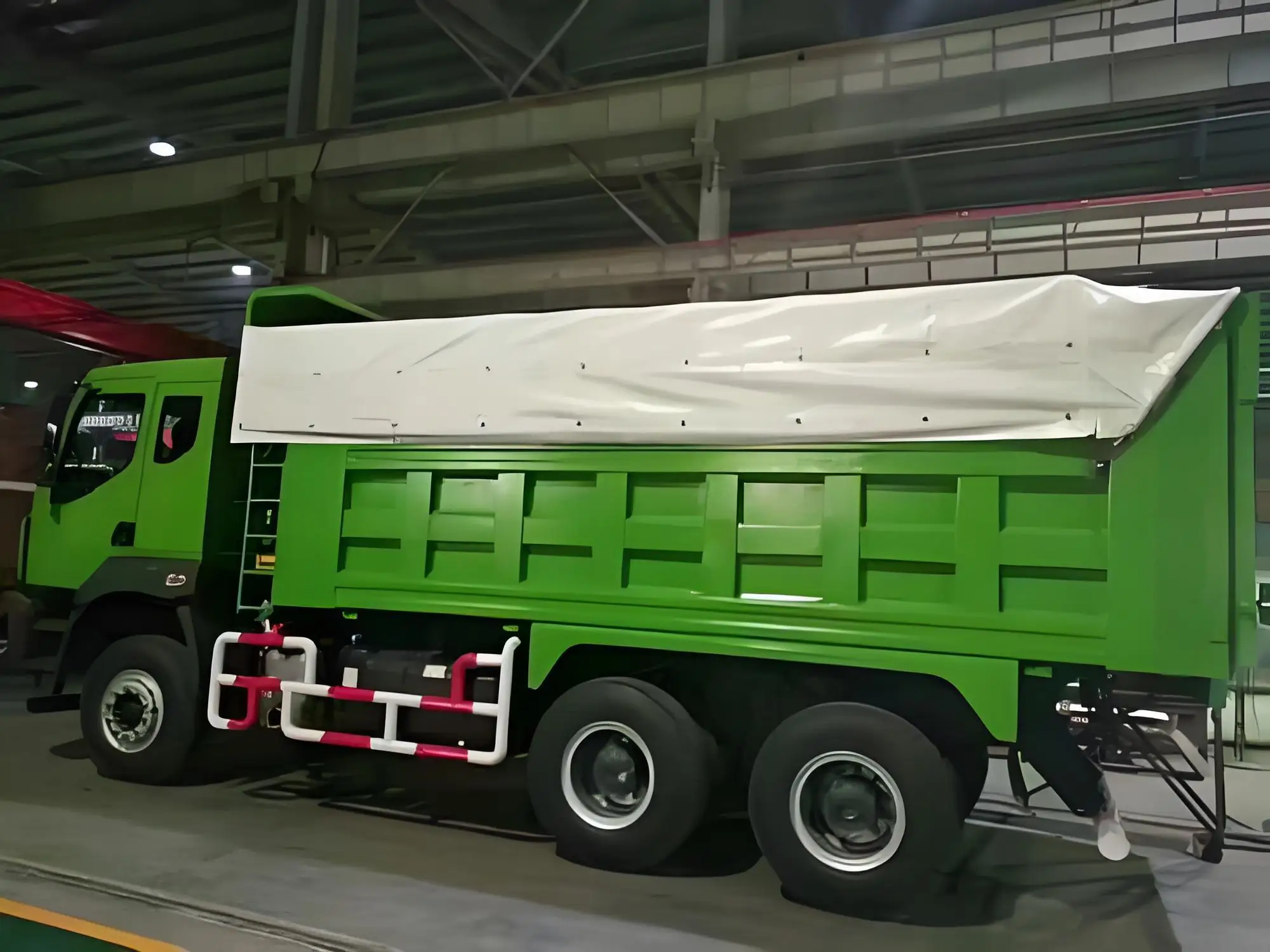 HLD Heavy Truck Automatic PVC Tarpaulin Industrial Fabric Product
