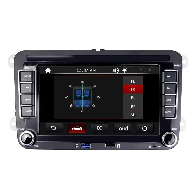 7 Inch MP5 For VW Volkswagen Golf Polo skoda rapid octavia Radio Tiguan Passat b7 front usb 2 Din Car Multimedia Player FM Radio