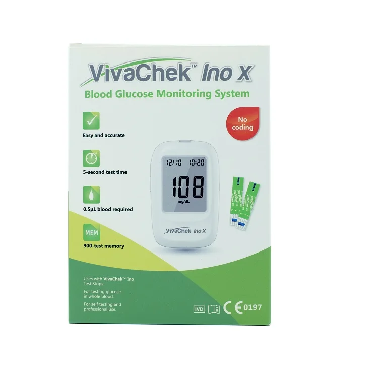 VivaChek Smart Accu Accurate glucose meter On Call Plus Glucometer With 50 test paperglucose meter diabetes