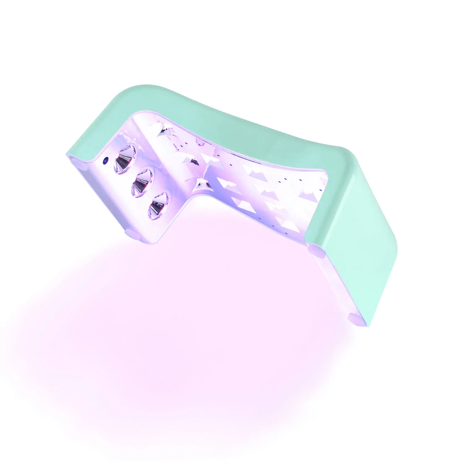 Home Use High Power 48w Wired Style Mini Led uv nail lamp red light gel machine with Smart Touch Button Timer