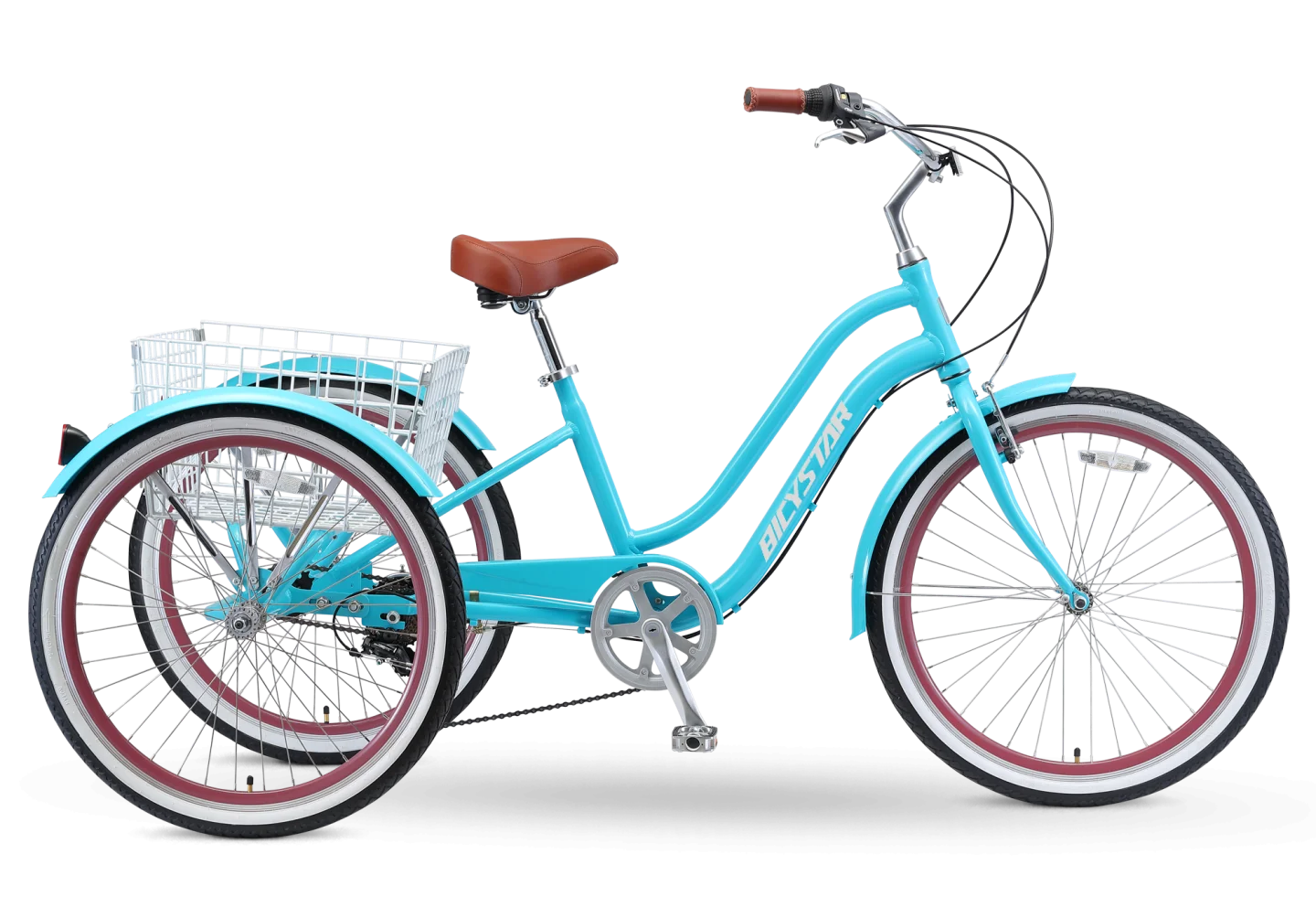 Factory Hot Sale 3 wheel tricycle for adults tricycle source 20/24 inch adult tricycle cruise 3 wheel for cargo