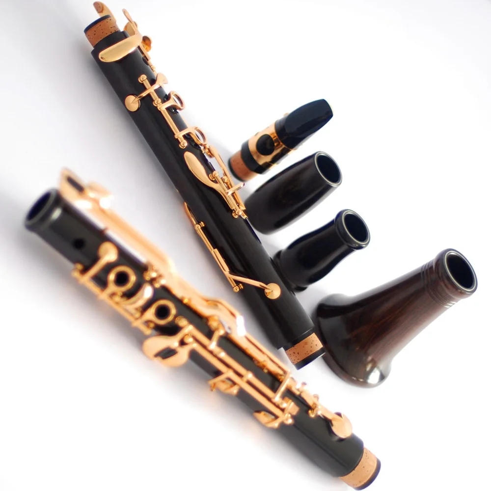 ebony clarinet G-tone gold - plated key used by beginners(OEM)