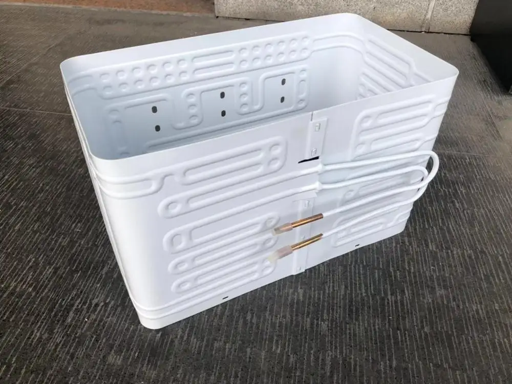 Larger power Refrigerator Spare Parts of Aluminum Plate Evaporator in refrigeration