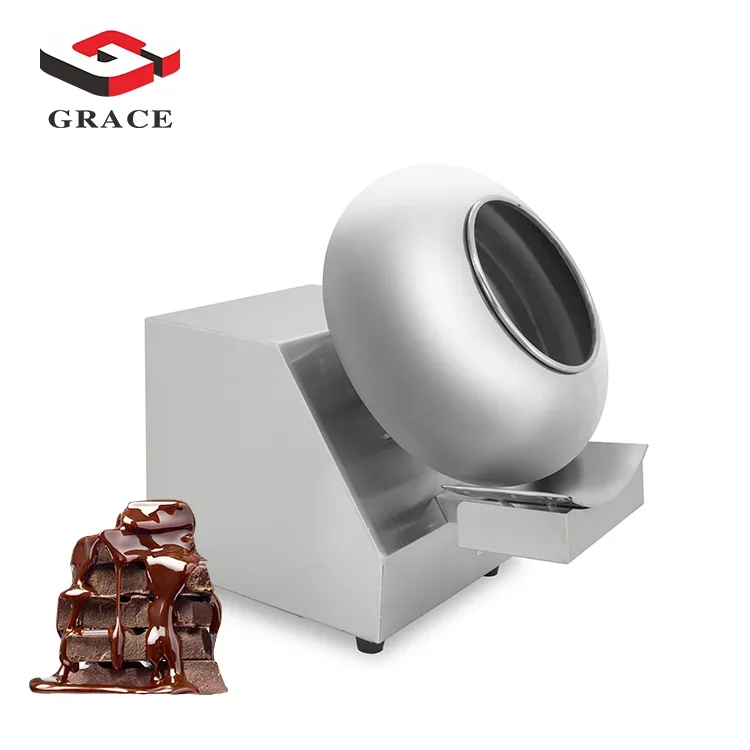 Grace Commercial Candy-making Machine Coating Chocolate Sugar Polishing Pan