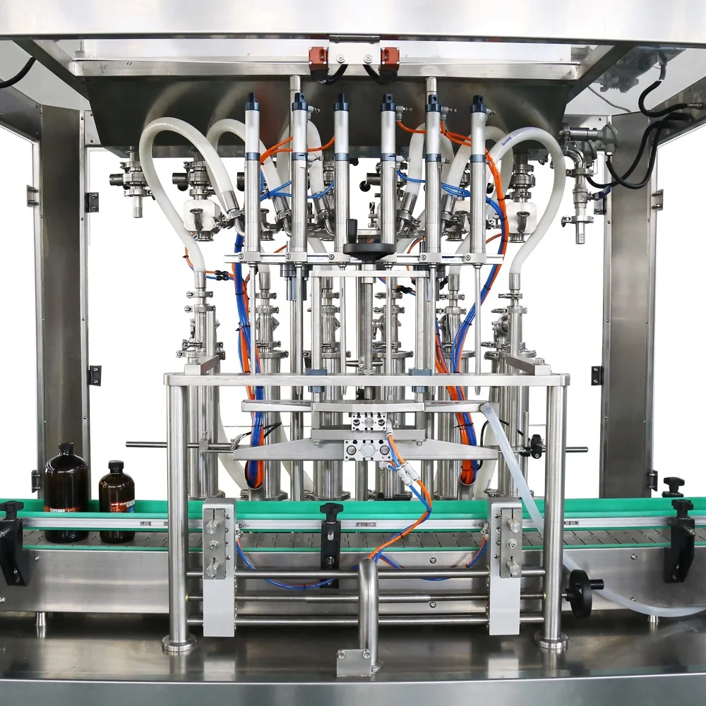 PX-BFC80 liquid filling machine bubble proof hair black organic pantene shampoo servo piston pump hair growth paste filling