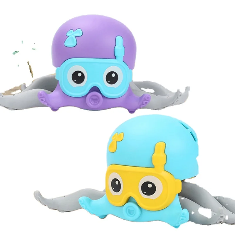 Новое поступление 2021, игрушки для ванной в виде осьминога без батареи