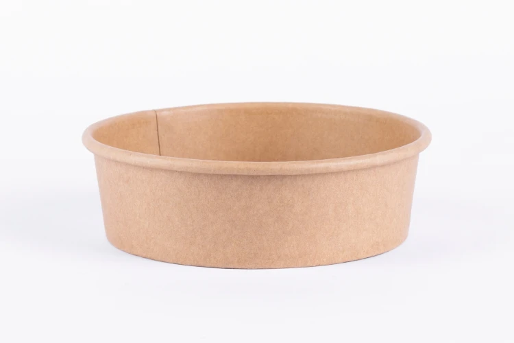 
Best Selling Disposable Take Away Kraft Paper Bowl 