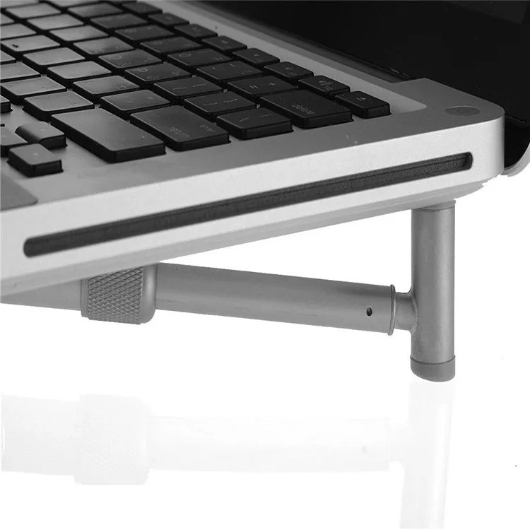 2020 trending X Stand Aluminum PC Laptop Stand 17 Inch Adjustable Office Desk Portable Foldable Laptop Stand For Bed
