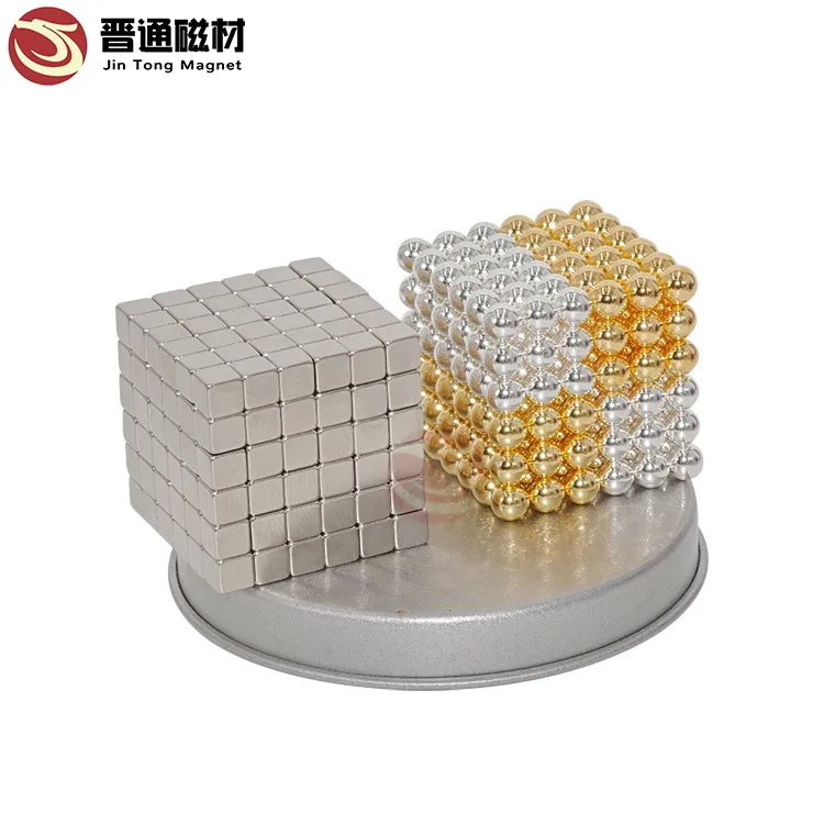 Magnetic toy beads cube wholesale 5mm magic magnets mini neo magnetic ball for children