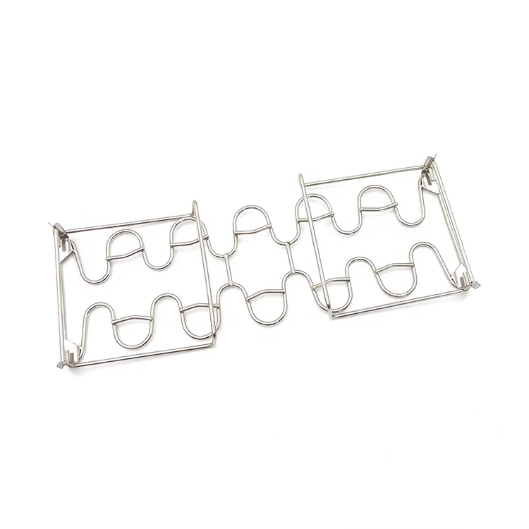 Chicken Wing And Leg Grilling Rack, 12 Slots Chicken Leg Rack, Stainless Steel Chicken Wing Rack Chicken Drumstick Holder