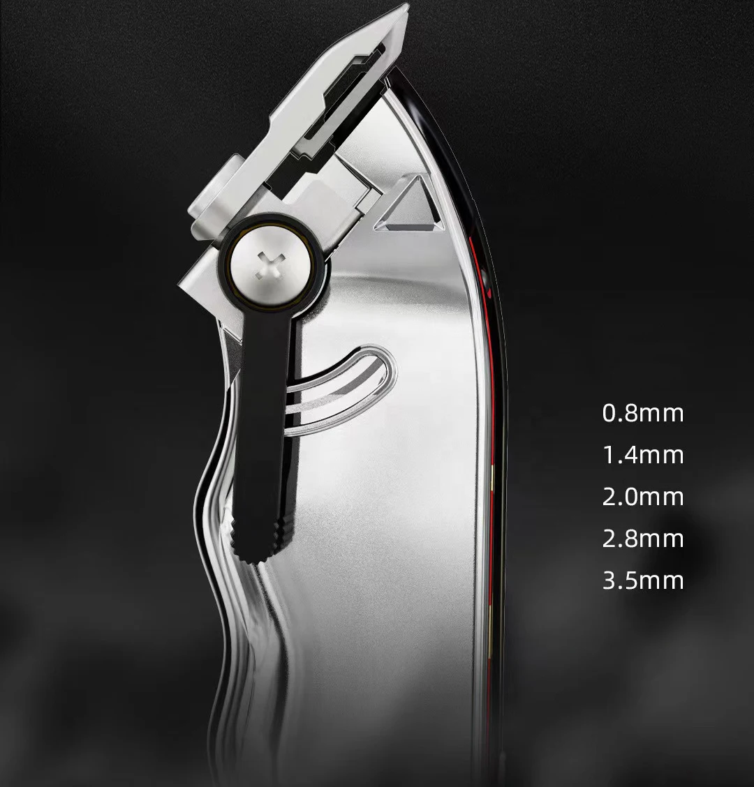 Private label hair trimmer clipper wireless tagliacapelli barber machine adjustable blade professional hair clippers