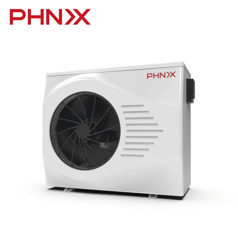 PHNIX Swimming Pool Heated Air to Water Heat Pump Monoblock calienta piscinas Air to Water warmepumpe with Remote Control
