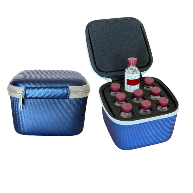 Professional Waterproof Durable Custom Refrigerator Insulin Cooler Hard Carrying Case For Diabetic Organizer