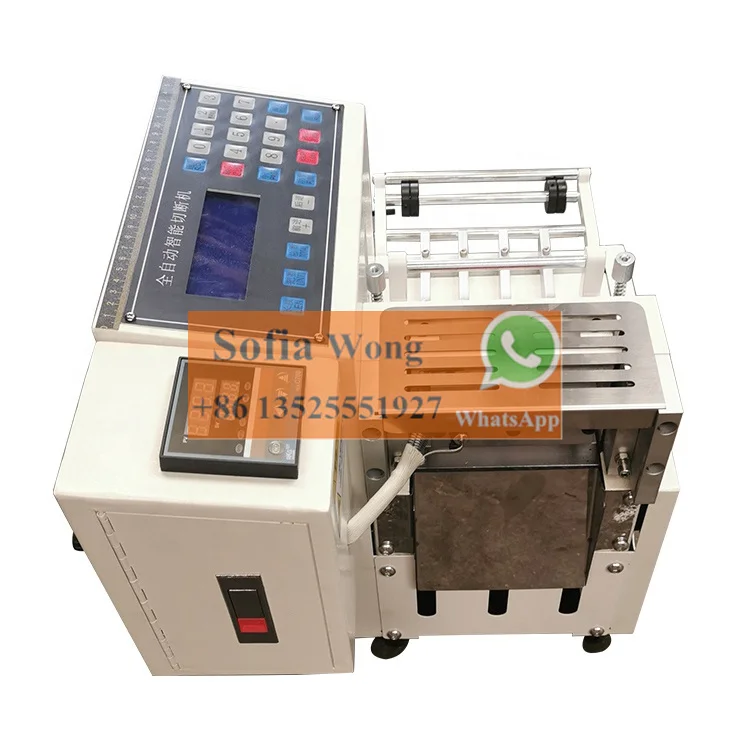Hot knife tape cutting machine webbing fabric cutter price