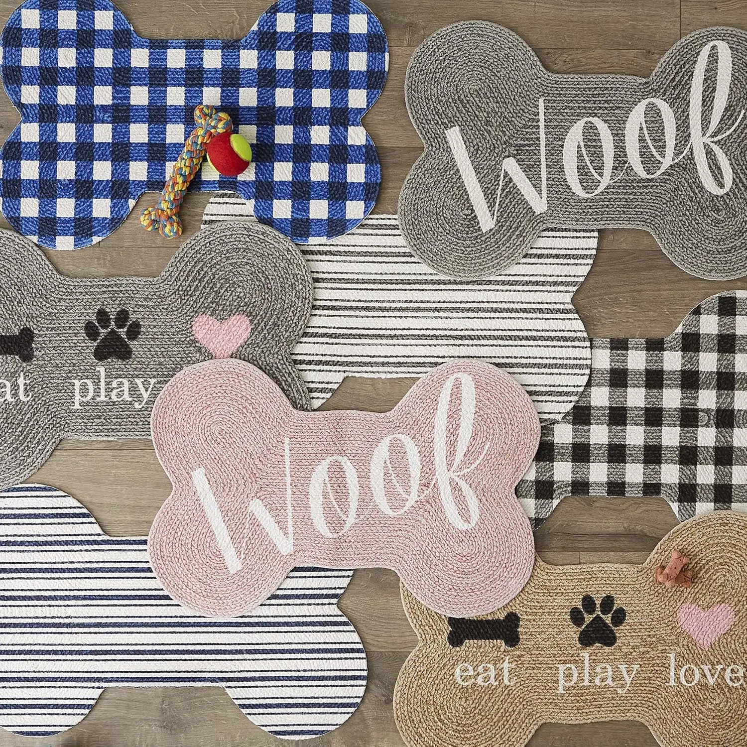 CR оптовая продажа коврик для кормления домашних животных в форме кости легко очищается впитывающий и прочный