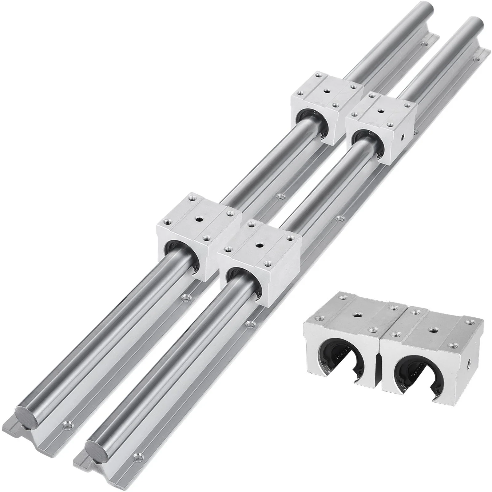 High Precision Linear shaft Slide Unit Linear Shaft Block SBR12UU Linear Bearing Block SBR20 Linear Guide Rail