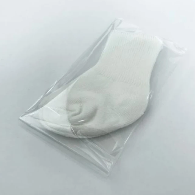 Premium Nonslip 100% Pure Cotton Baby Socks Wholesale Cotton White Color Baby Socks Made in Korea