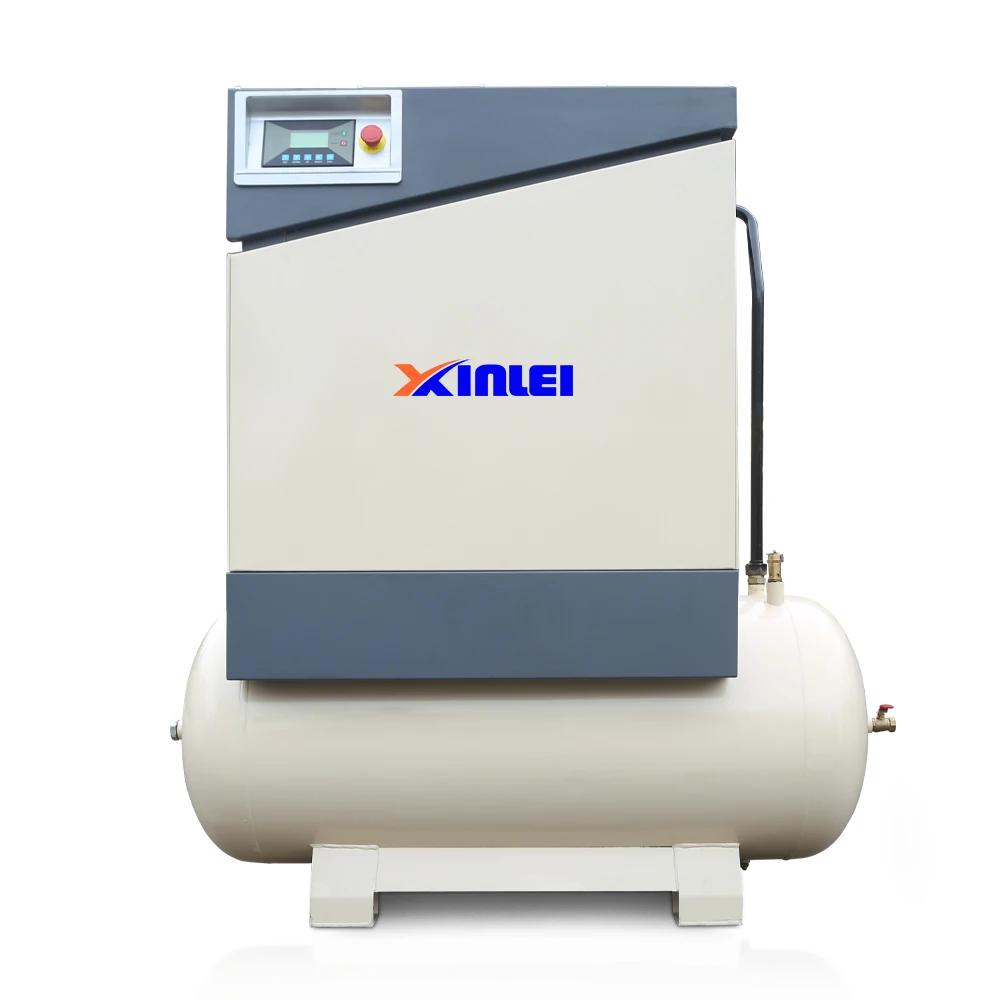 XLAMT7.5A  7.5HP 5.5KW screw air compressor with 200L air ta nk