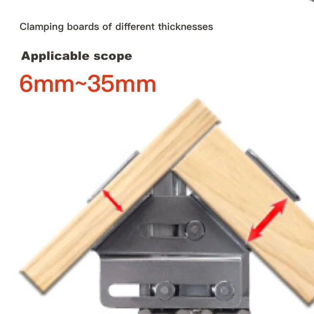 90 degree strong stainless steel woodworking quick right angle clamp