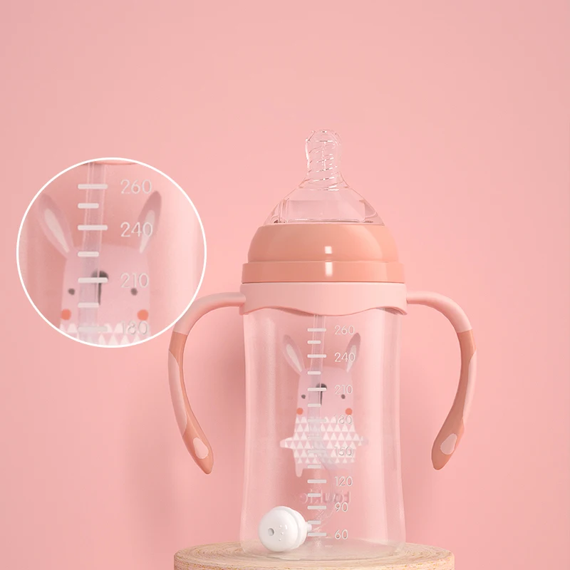 Wholesale Best Eco Friendly Bpa Free newborn plastic Custom Baby Bottle Milk bottle  baby feeding Bottle