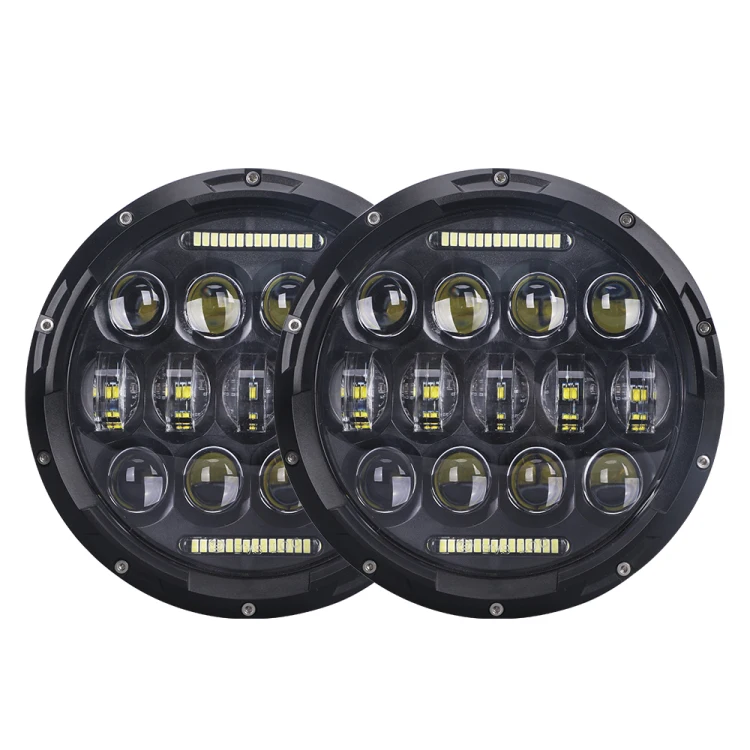 ACTEAM newest headlight for harley motorcycle headlight waterproof IP68 good quality 75w led headlight 7 inch