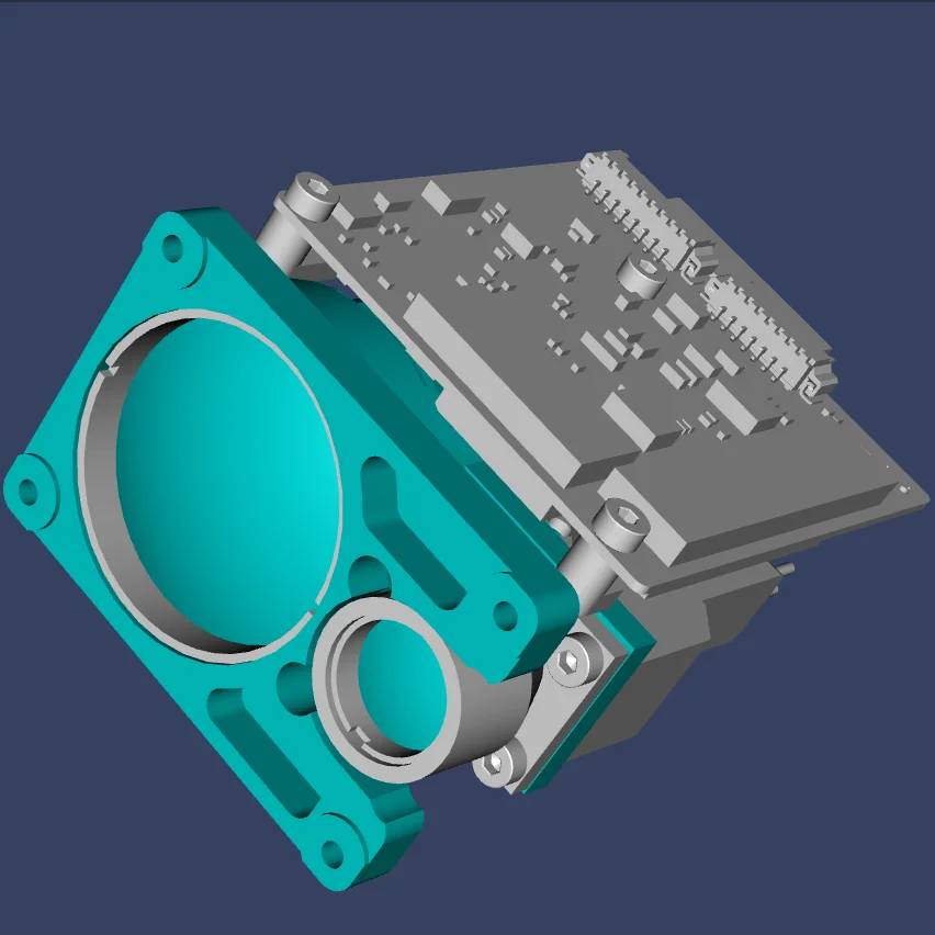 8km Laser Rangefinders module 1535nm laser range finder sensor long distance measuring fast and precise
