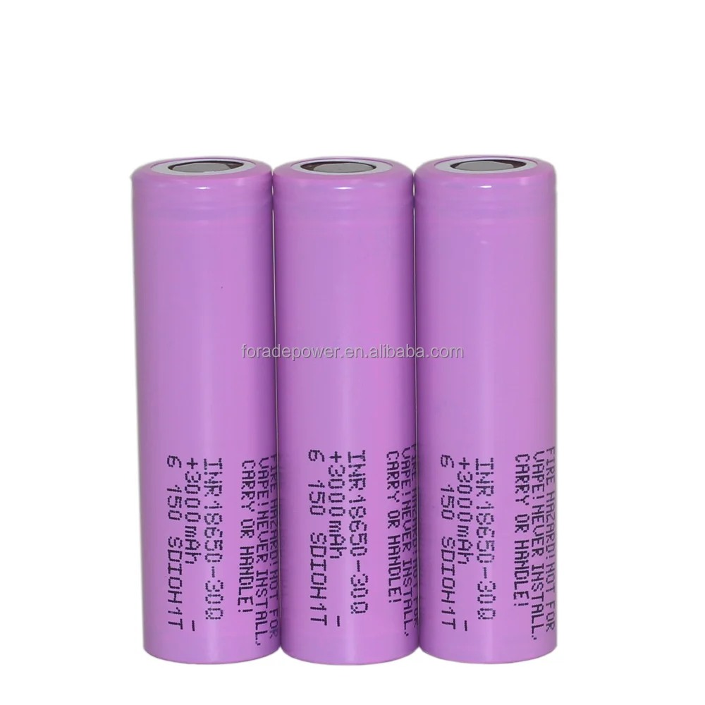 Натуральная 3,6 В 18650 30Q NR18650-30Q батарея 18650 3000mAh Max 10C разрядная отвертка батарея для Samsung 30Q