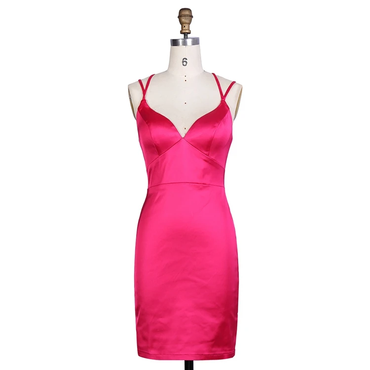 Sexy sheath sequin knee length v neck sparkly prom homecoming dress for party